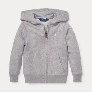 Polo by Ralph Lauren Gray Zip-Up Hoodie Sweatshirt